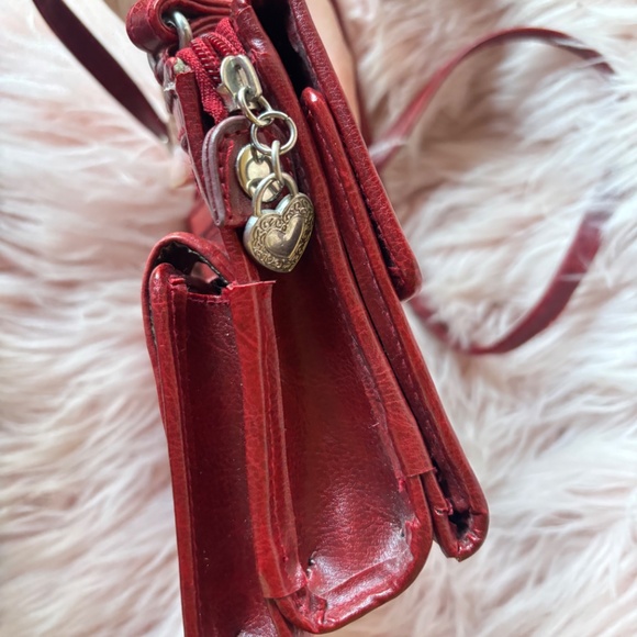 Red crossbody bag - Picture 4 of 5